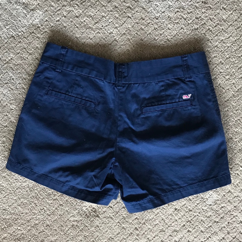 Vineyard Vines Navy Shorts Size 6 Whale Logo